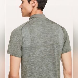 lululemon Metsl Vent Tech Polo in Ocean Midt/Gray Sage. Size XL. GUC.